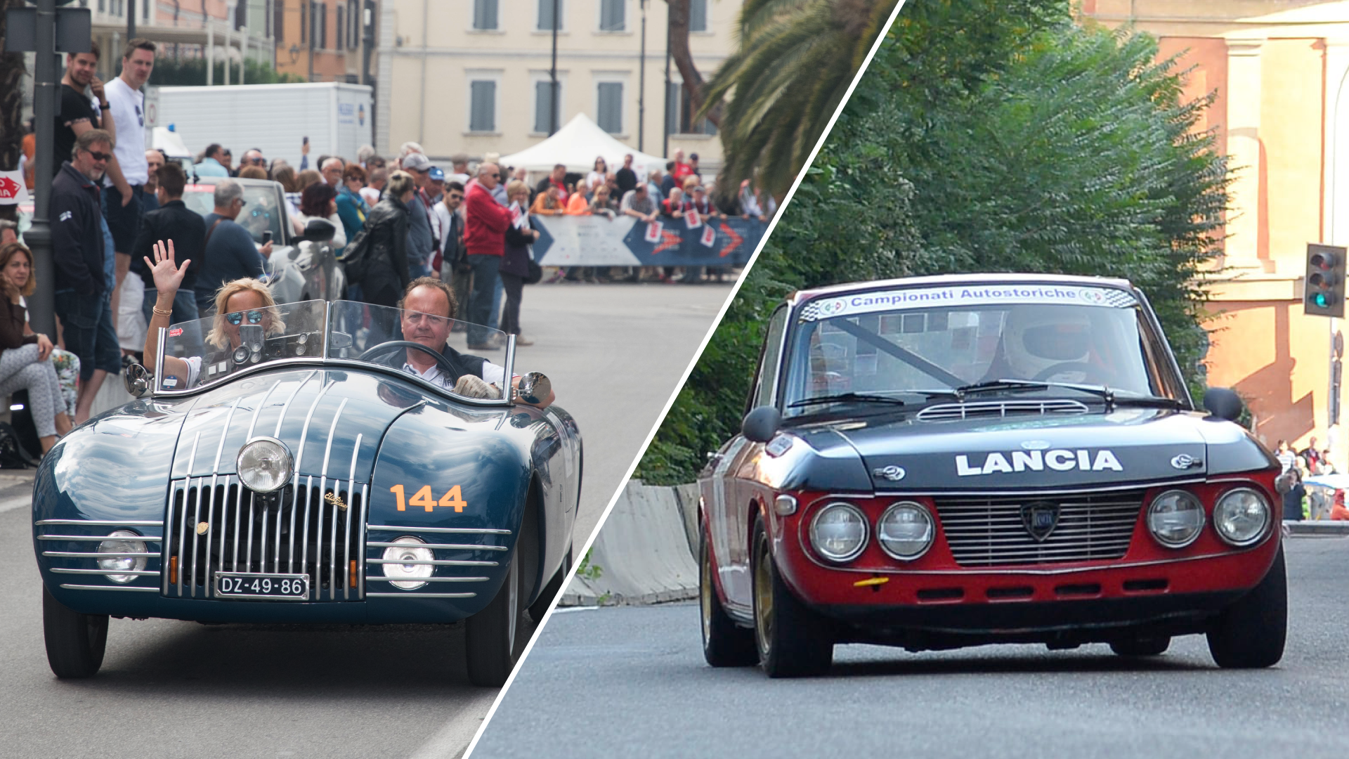 A “vintage” weekend with the 1000 Miglia and the Bologna-San Luca.