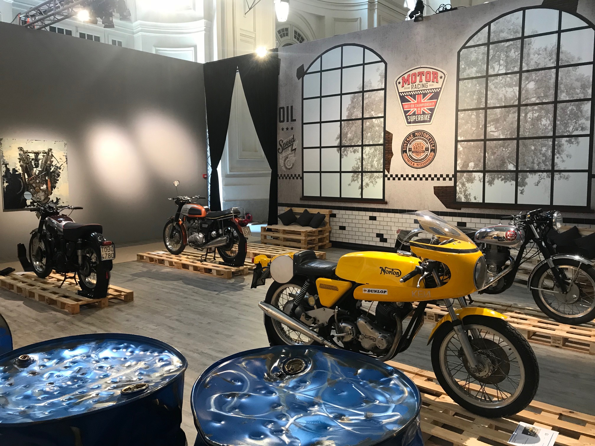 “Easy Rider. The legend of motorcycles as art “: the Motor Valley motorcycles on display at the Reggia di Venaria.