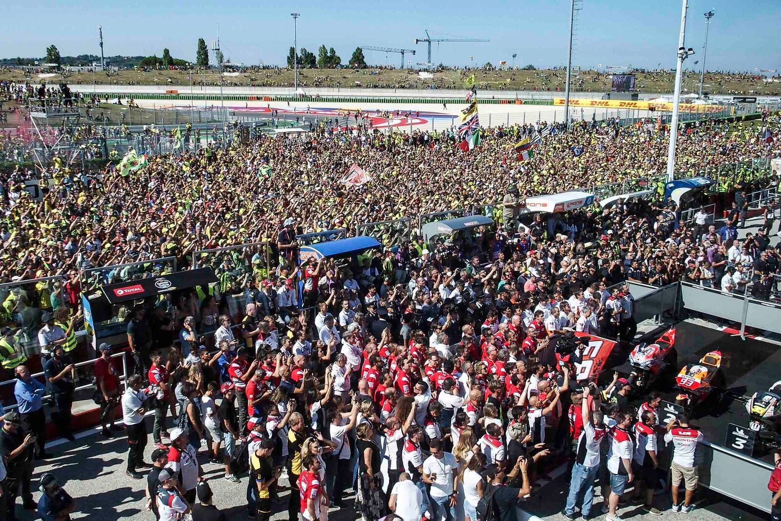 Misano, MotoGP: three Italians win in front of a record audience.