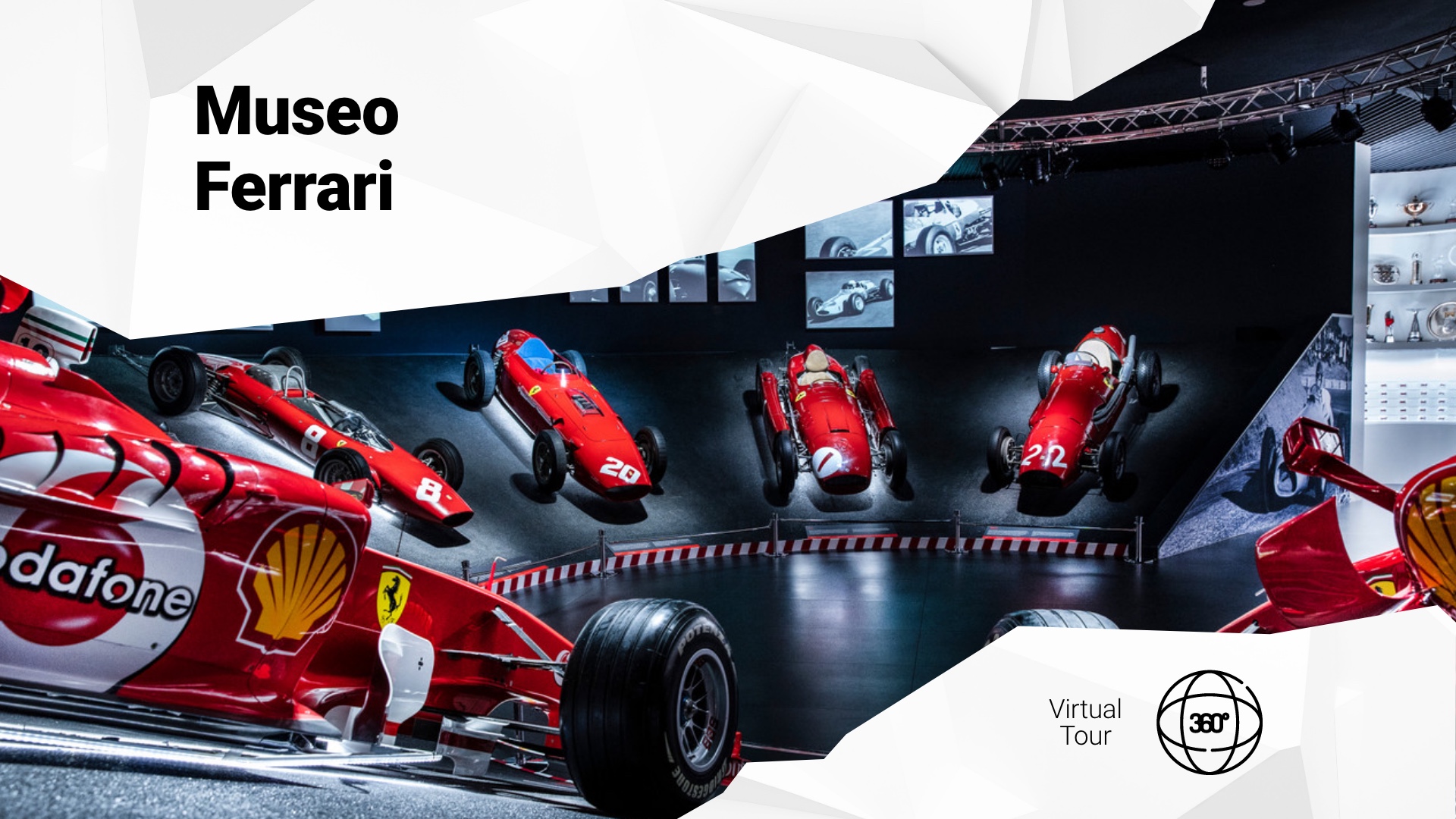 Motor Valley virtual tour: visit the Ferrari Museum.