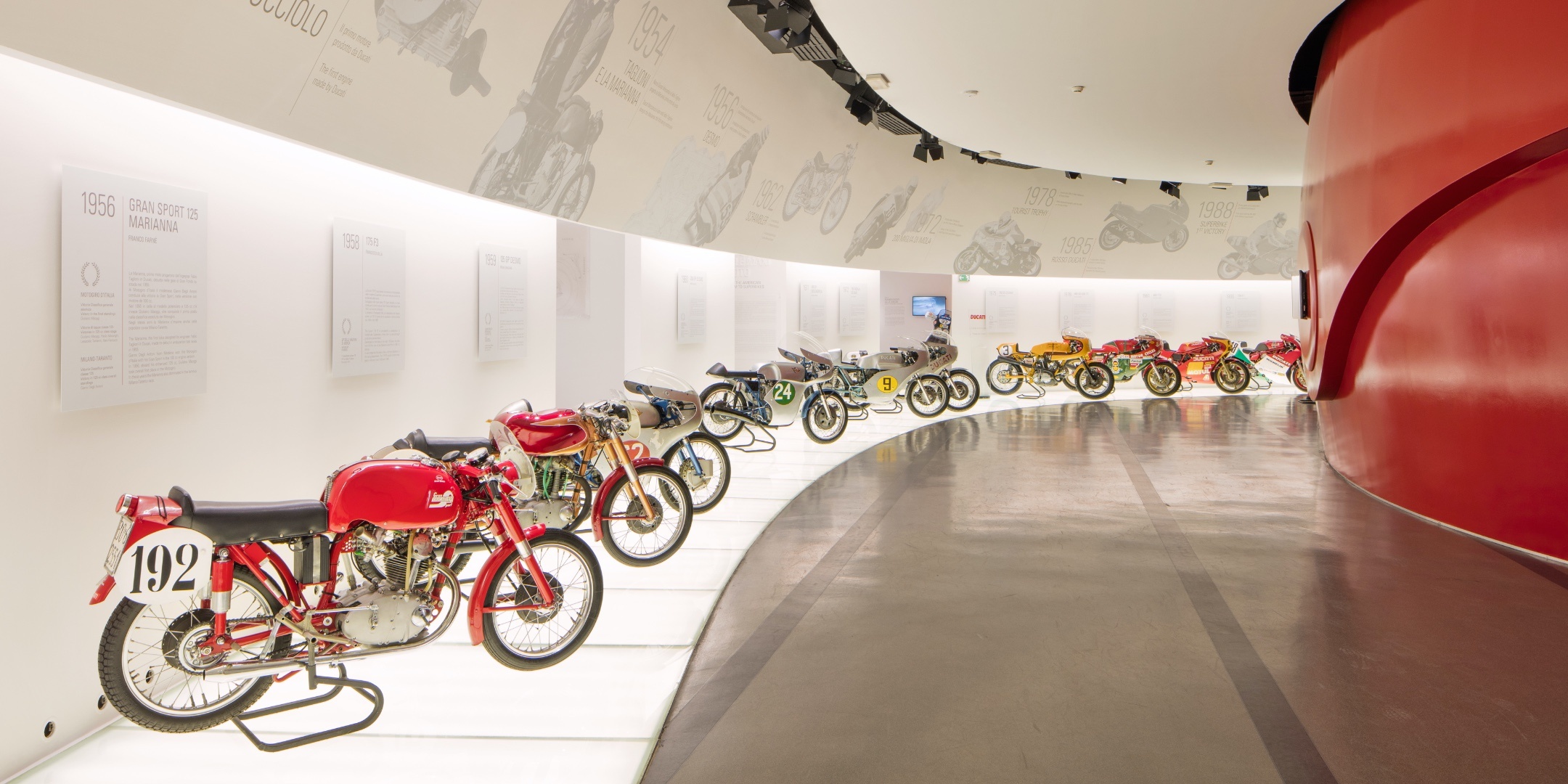 Ducati museum guided tour