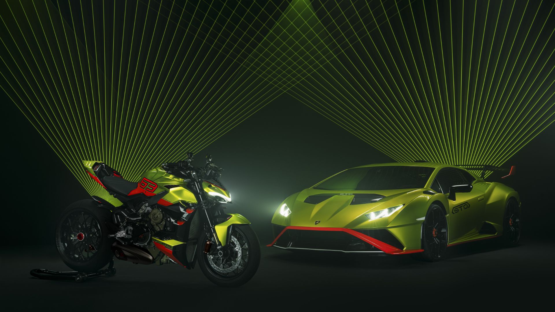 Ducati Streetfighter V4 Lamborghini: extreme combination of sportiness, exclusivity and appeal.