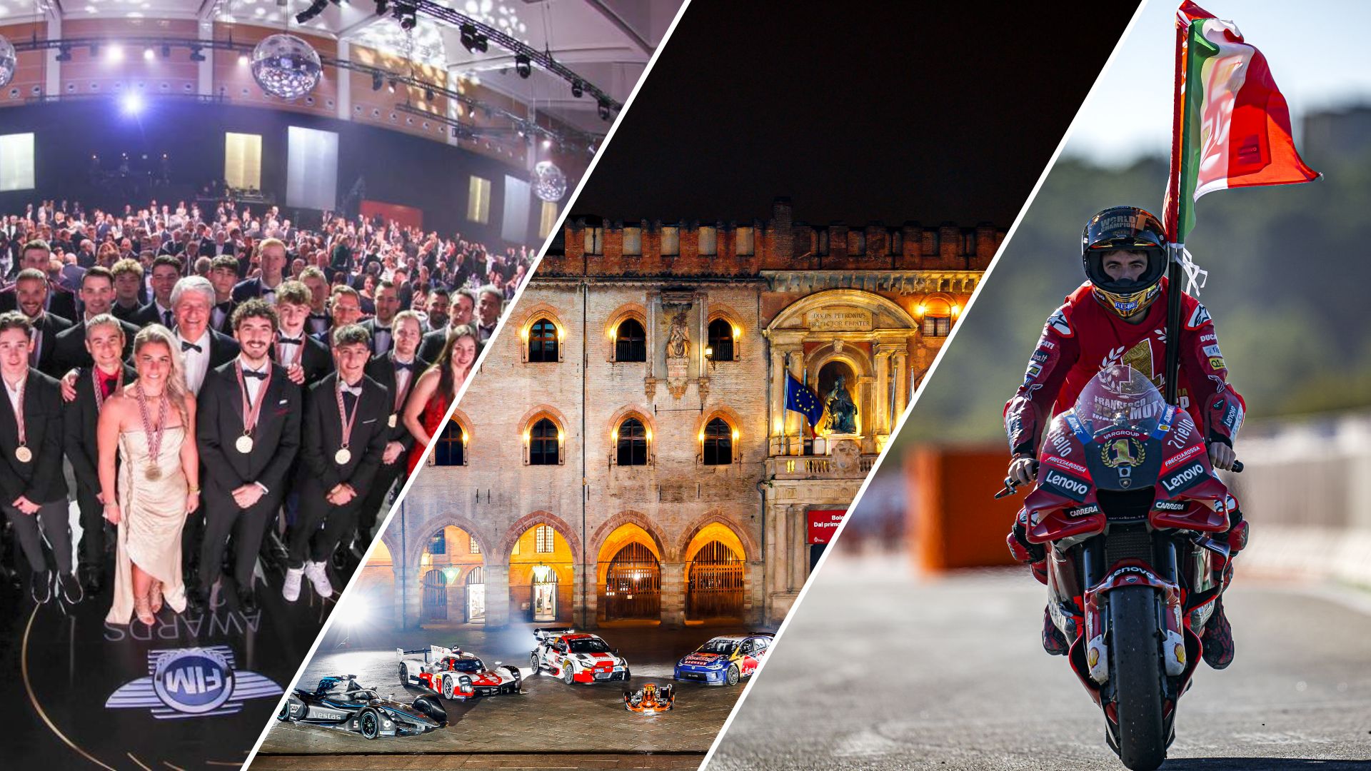 FIM Awards, FIA Prize Giving e Campioni in Piazza²: la Motor Valley capitale mondiale del Motorsport.