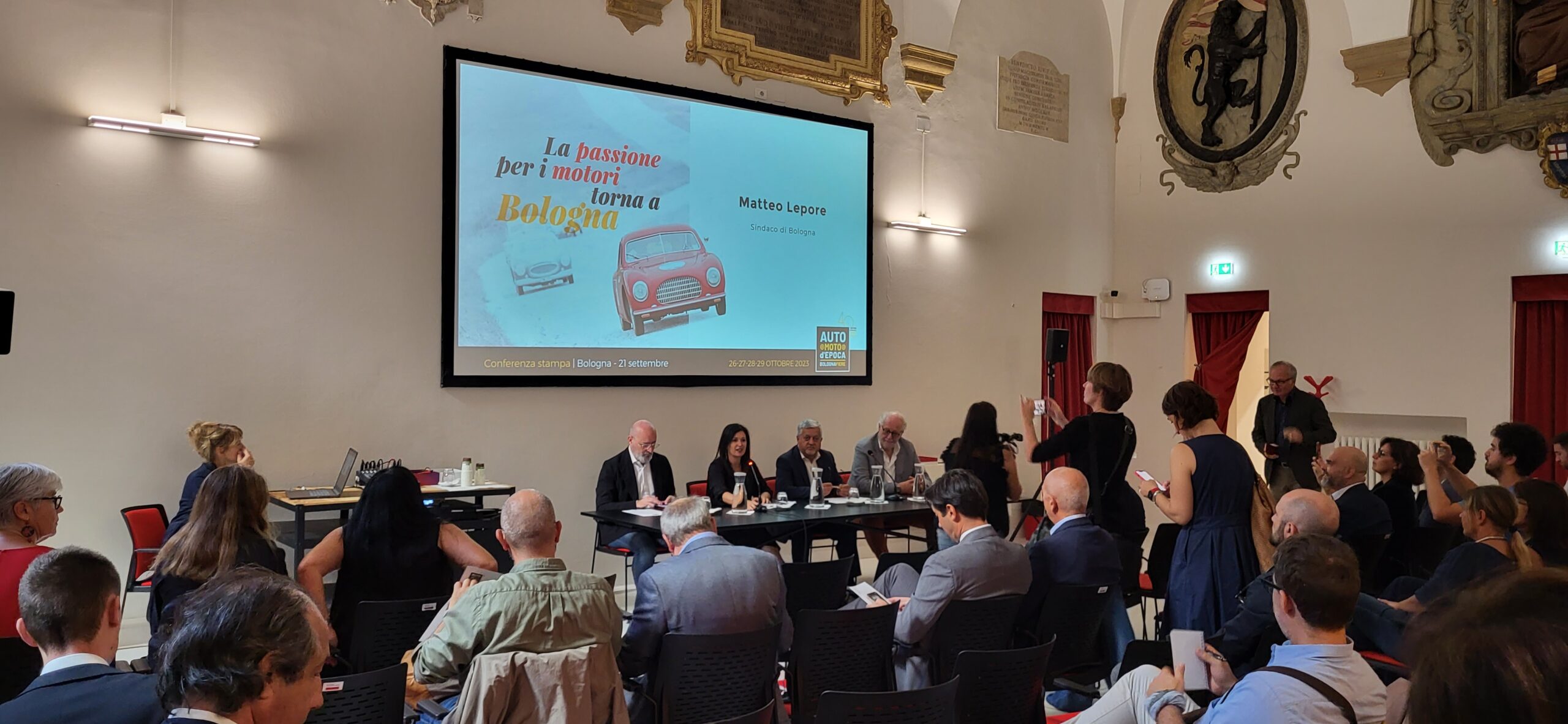 Presentata ufficialmente la 40° edizione di Auto e Moto d’Epoca, per la prima volta a Bologna