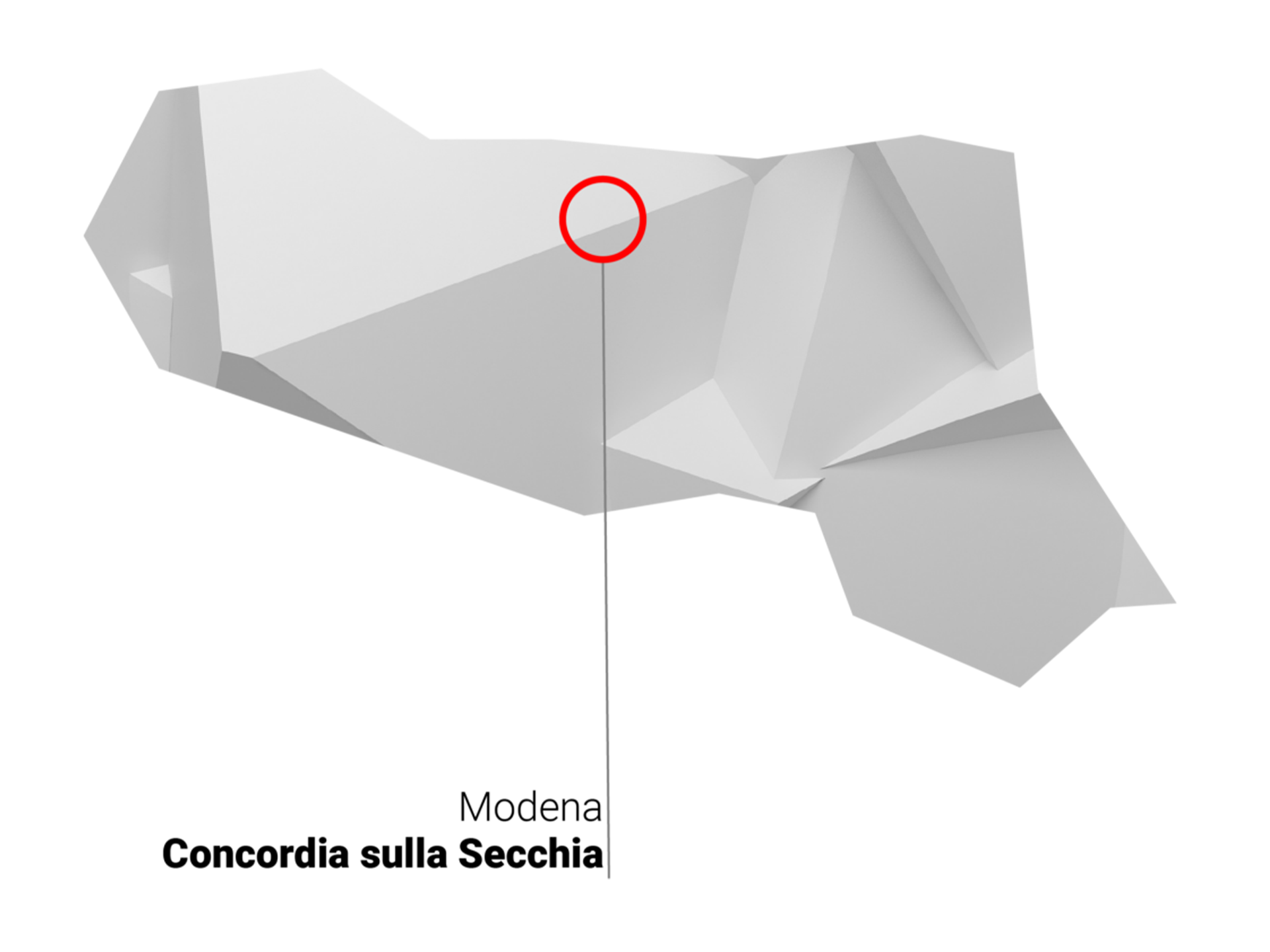 mappa motor valley con segnata ravenna