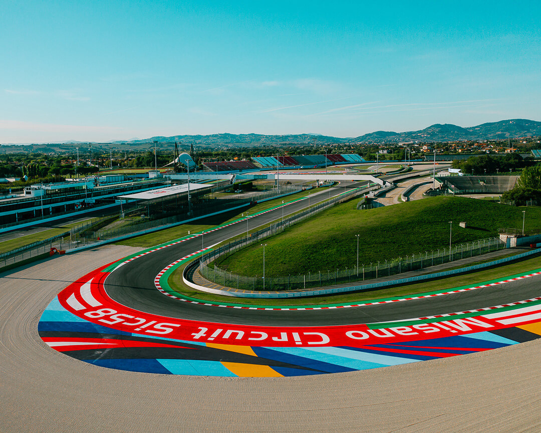 Curva del Misano World Circuit disegnata da Aldo Drudi in onore di Marco Simoncelli