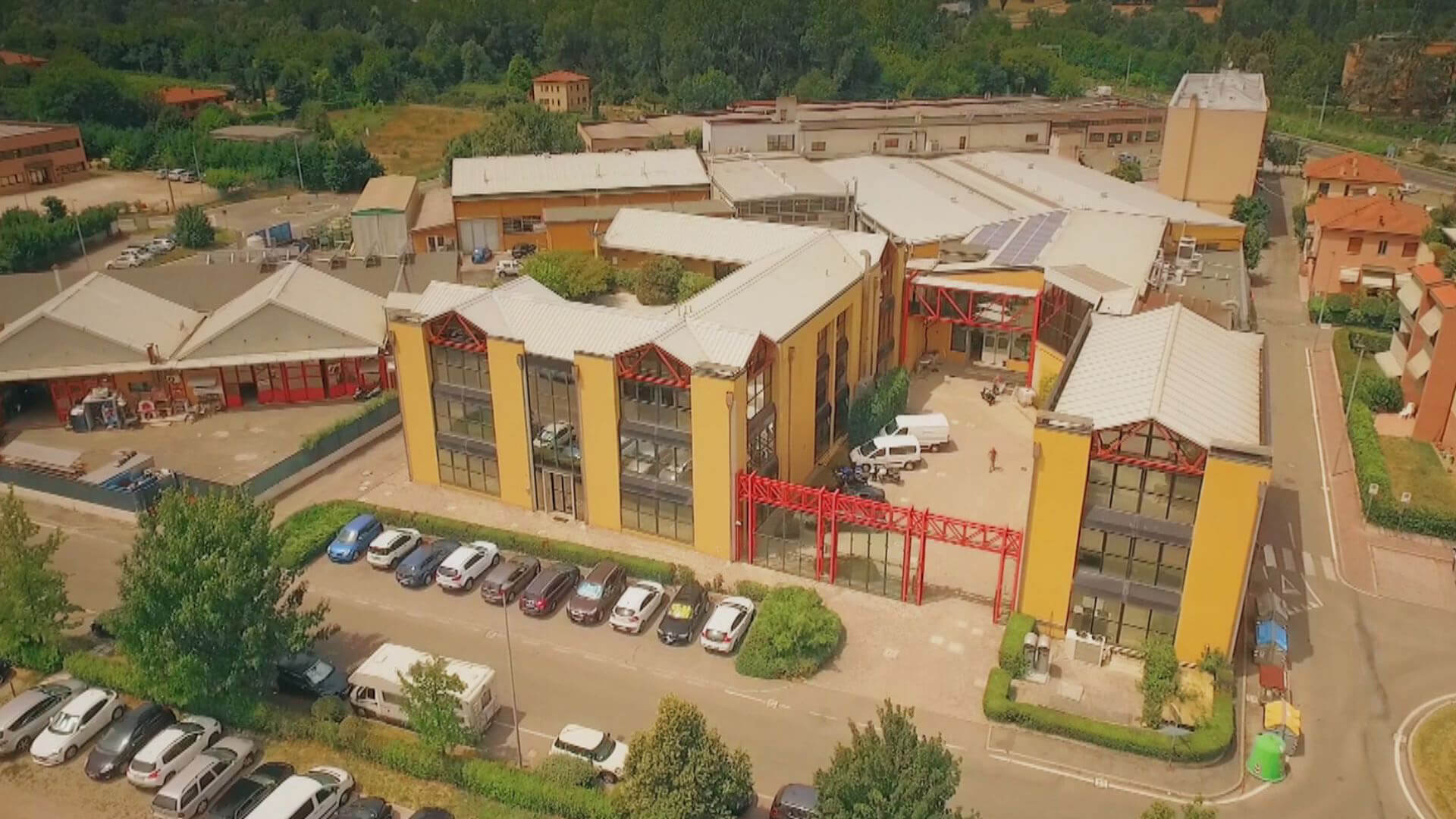 vista aerea della sede engines engineering