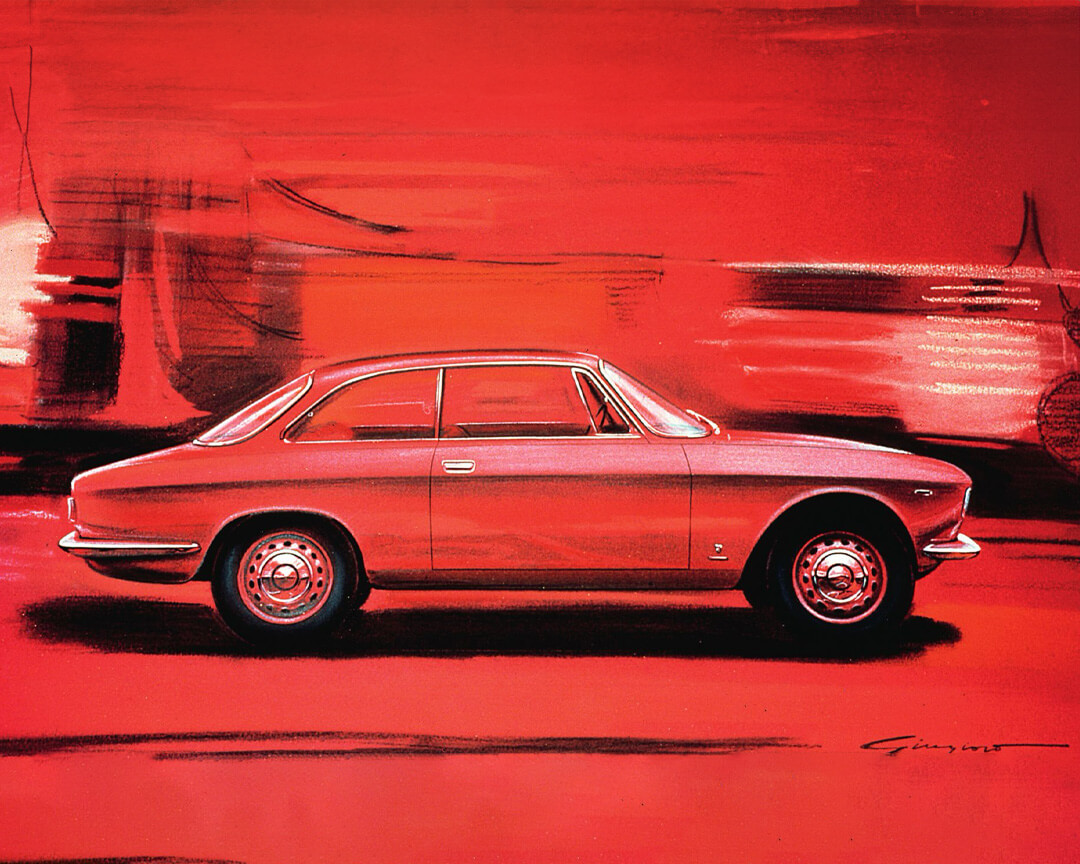 Figurino Alfa Romeo Giulia Sprint GT
