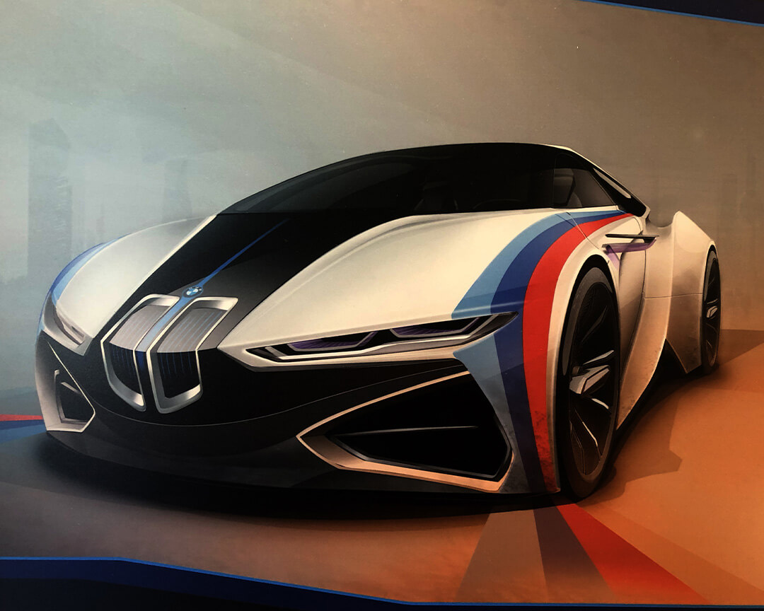 Skatch di prototipo BMW