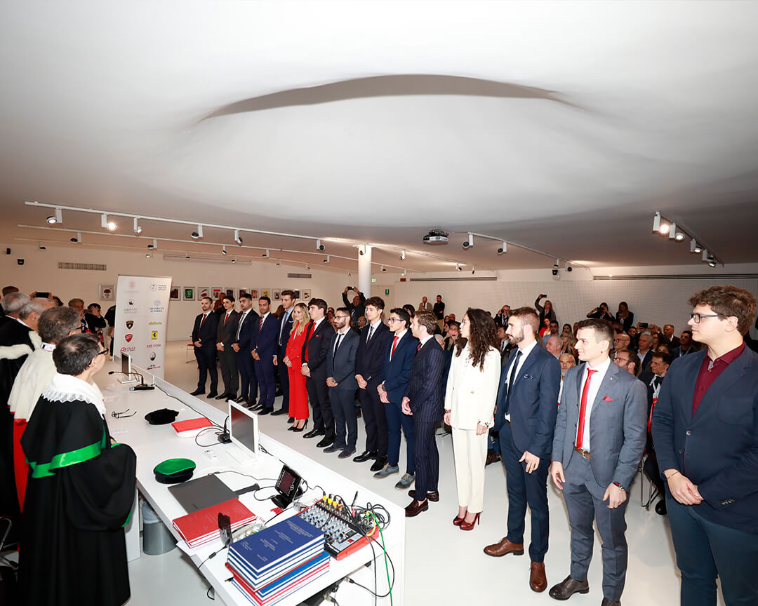 Cerimonia di laurea al Master in Advanced Automotive Electronic Engineering - MUNER