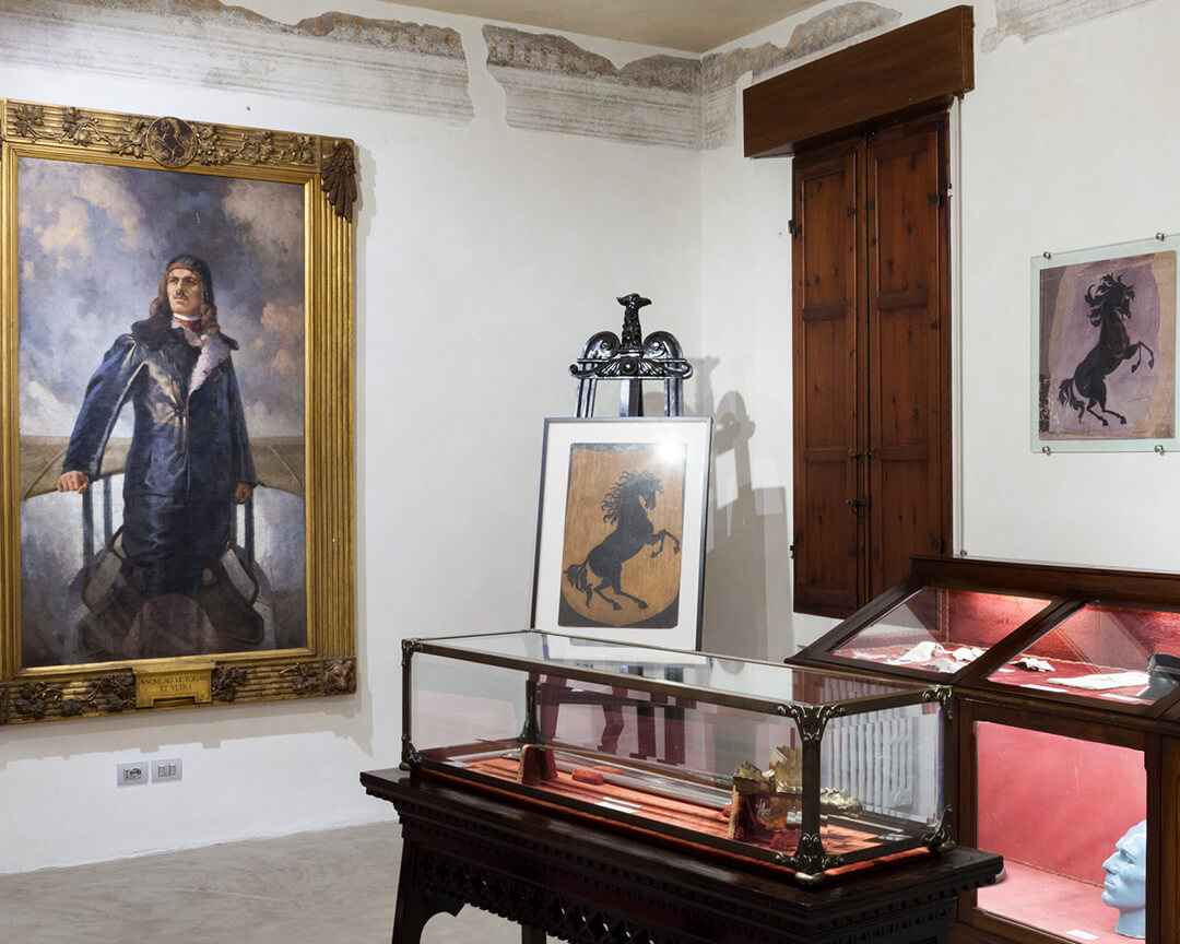 Interior of the Francesco Baracca Museum