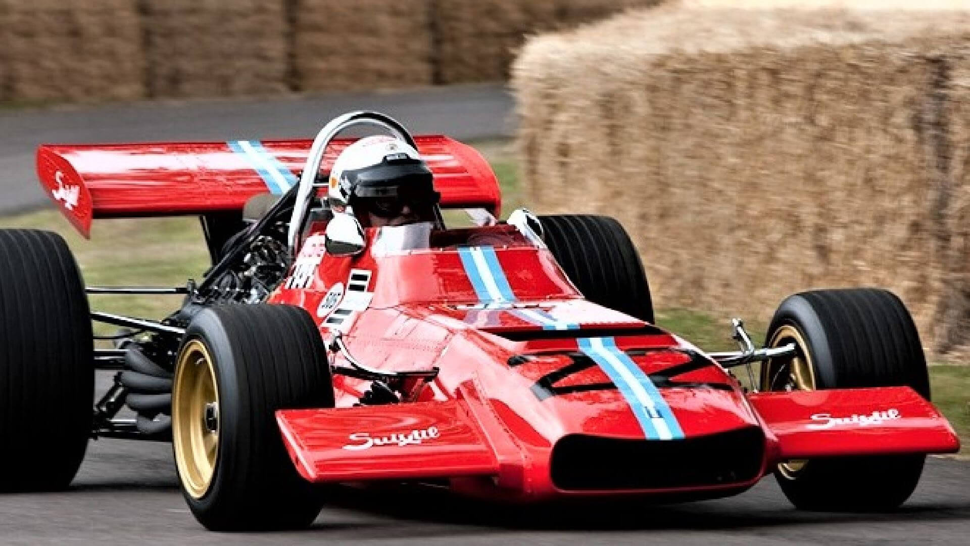 monoposto de tommaso rossa numero 22, durante una manifestazione