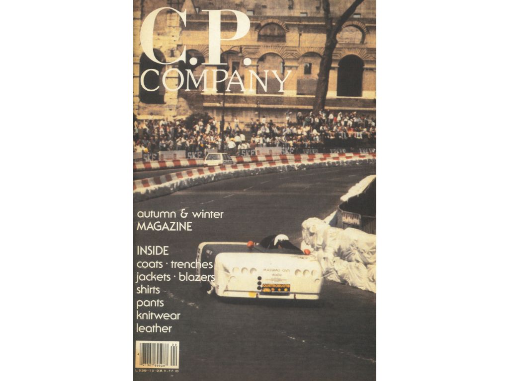 Copertina di C.P. Company Magazine dedicata alla Boxel.