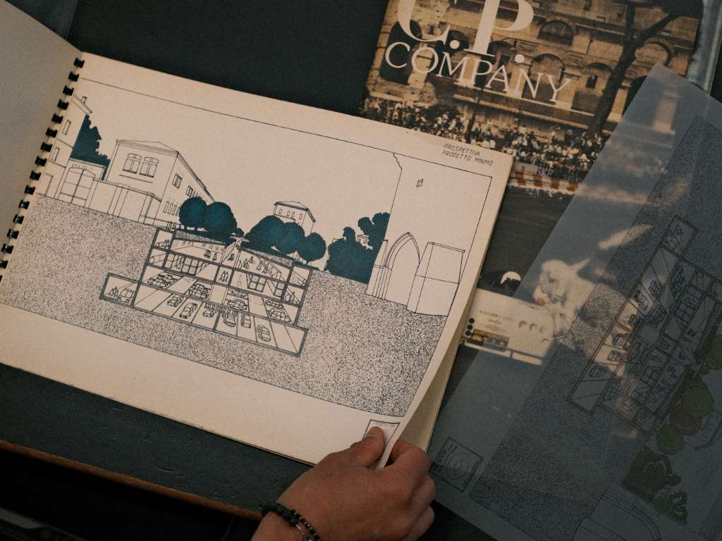 Disegni del Progetto Toro, dall'Archivio Massimo Osti.